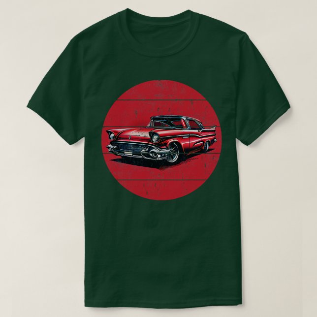 Vintage Car T-Shirt (Design Front)