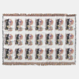 Vintage car throw blanket