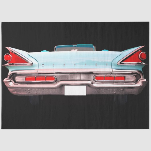 Vintage Car Tissue/Craft/Decoupage Paper (Front)