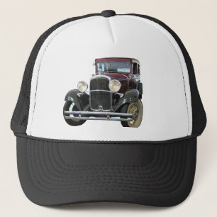 vintage car trucker hat