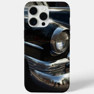 Vintage Car with Shiny Chrome iPhone 15 Pro Max Case