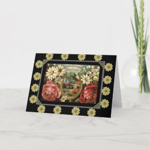 Vintage Card Birthday