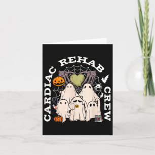 Vintage Cardiac Rehab Crew Rehab Nurse Spooky Hall Card