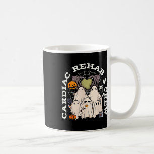 Vintage Cardiac Rehab Crew Rehab Nurse Spooky Hall Coffee Mug