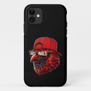 Vintage Cardinals Retro Style Gift Men Women Kids iPhone 11 Case