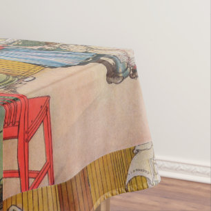 Vintage Carl Larsson The Kitchen Tablecloth