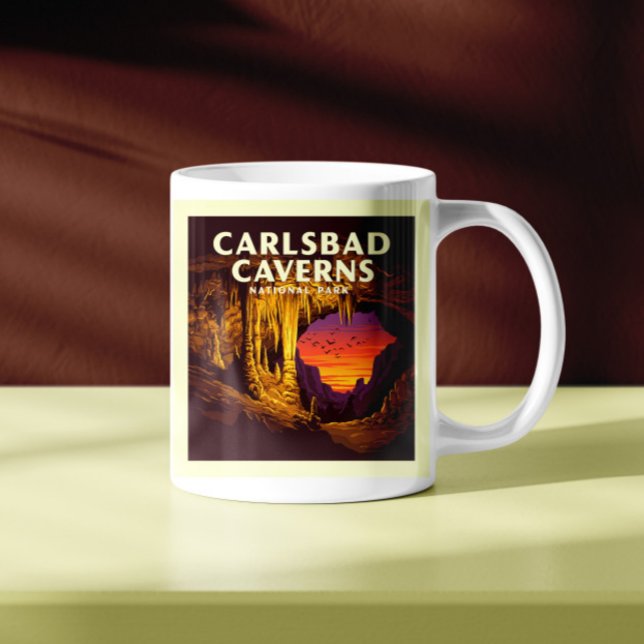 Vintage Carlsbad Caverns National Park Coffee Mug (Creator Uploaded)