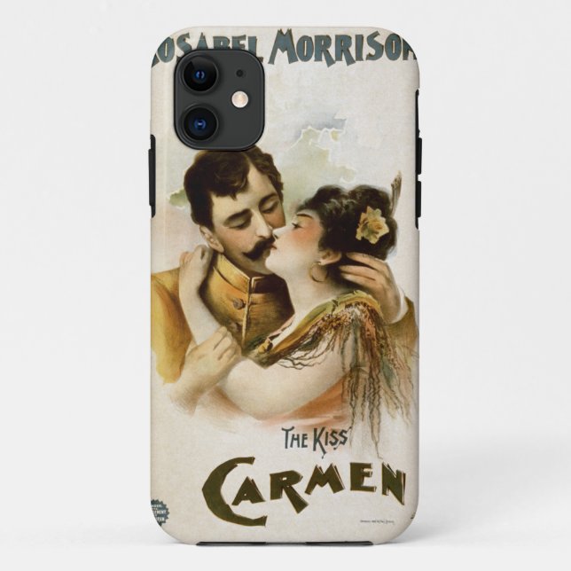 Vintage Carmen  The Kiss Case-Mate iPhone Case (Back)
