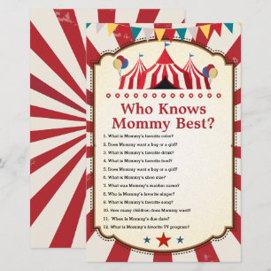 Vintage Carnival Circus Who Knows Mummy Best Games