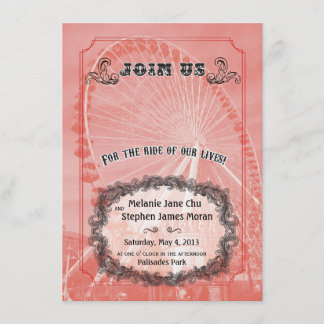 Vintage Carnival Invitation