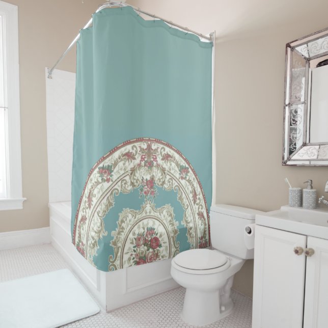 Vintage Carpet 2 - Shower Curtain (In Situ)