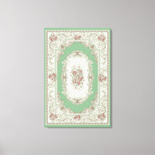 Vintage Carpet 4 - Wrapped Canvas