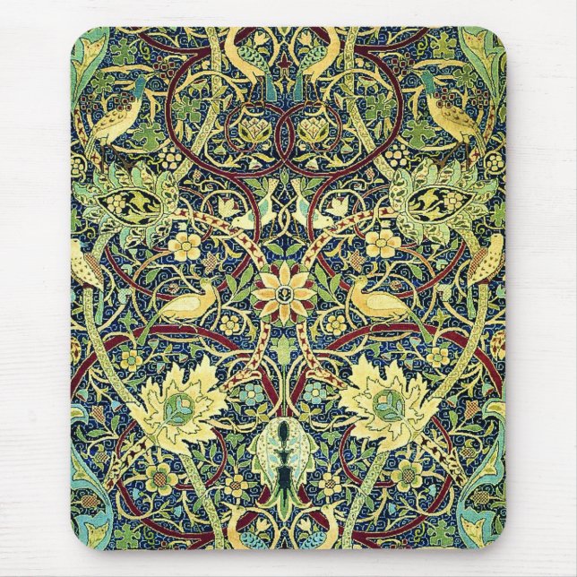 Vintage Carpet Pattern Mouse Mat (Front)