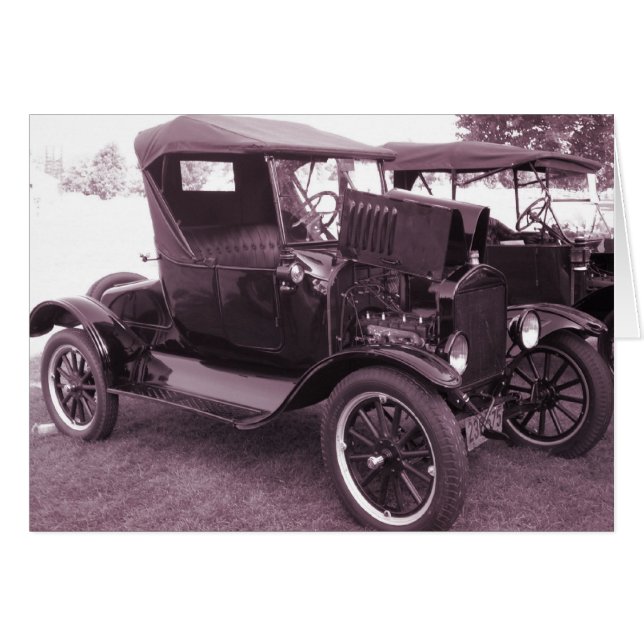 Vintage Cars (Front Horizontal)