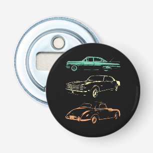 Vintage Cars - 80s & 90s Graphic Retro Bottle Opener