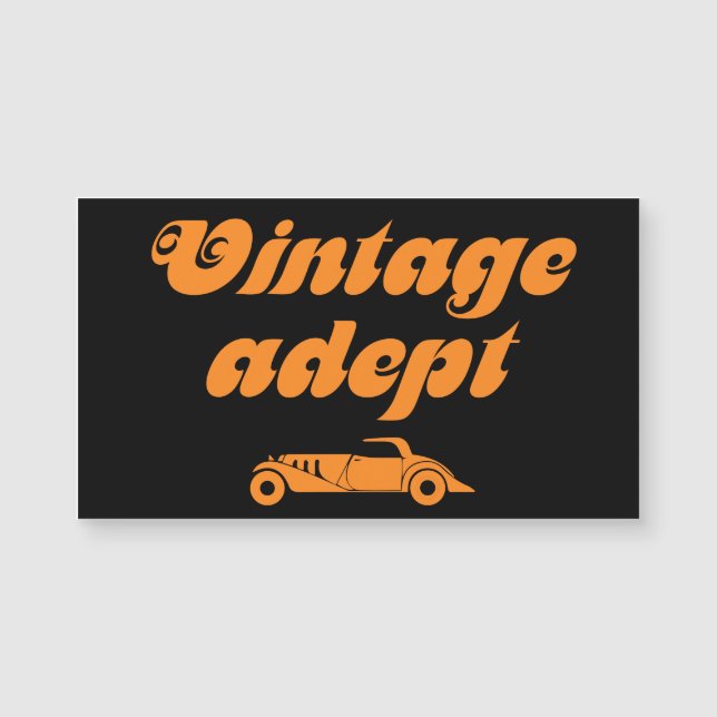 Vintage cars adept (Front)