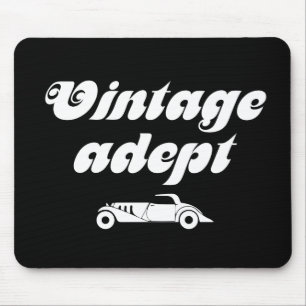 Vintage cars adept mouse mat