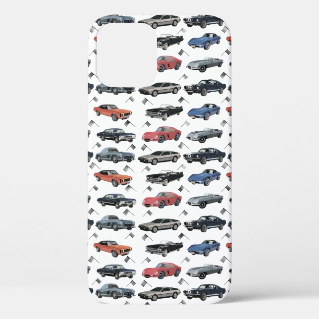 Vintage Cars Case-Mate iPhone Case (Back)
