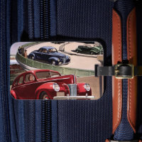 Vintage Cars, Classic Sedans Road Trip on Freeway