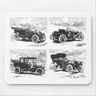 Vintage cars mousepad