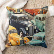 Vintage Cars Pattern