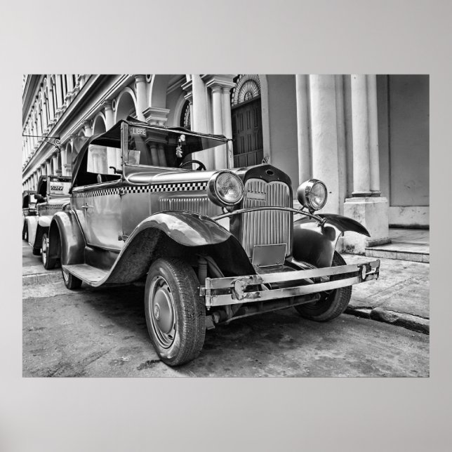 Vintage cars poster (Front)