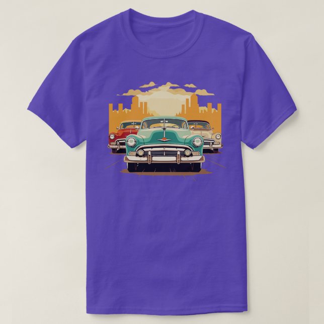 Vintage cars T-Shirt (Design Front)