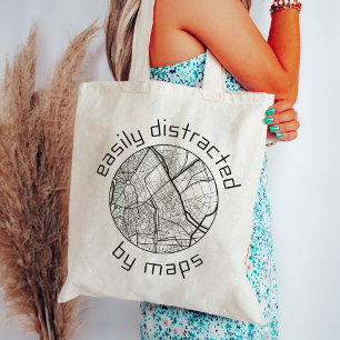 Vintage Cartography Map Making Geography Lover Tote Bag