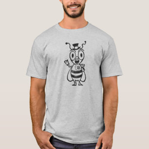 Vintage Cartoon Bee Distressed T-Shirt