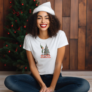 Vintage cartoon elf ironic wishes T-Shirt