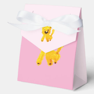 Vintage Cartoon Kids – Cheerful Yellow Puppy Favour Box
