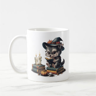 Vintage Cartoon Werewolf Gothic, Halloween Vibes  Coffee Mug