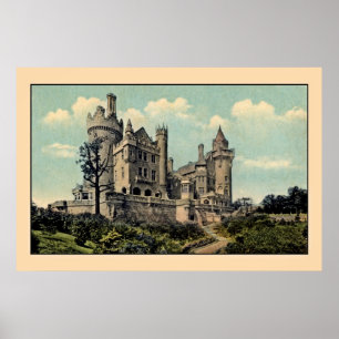 Vintage Casa Loma, Toronto, Canada Poster