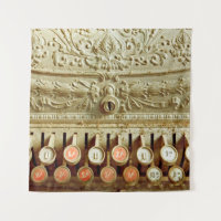 Vintage cash register, covered in dust and cobweb