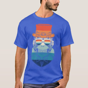 Vintage Casino Player Monkey 1 T-Shirt