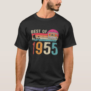Vintage Cassette Best Of 1955 Born 67Th Birthday T-Shirt