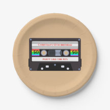 Vintage cassette birthday