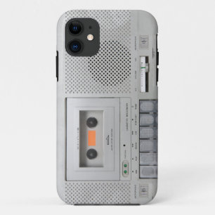 Vintage Cassette Recorder iPhone 11 Case