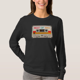 Vintage Cassette Tape Birthday  Born In Best Of 19 T-Shirt