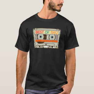 Vintage Cassette Tape Birthday  Born In Best Of 19 T-Shirt