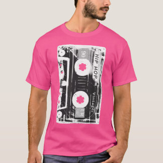 Vintage Cassette Tape Hip Hop Music 80S 90S Retro T-Shirt