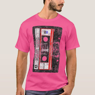 Vintage Cassette Tape Pencil 70's 80's 90's Music T-Shirt