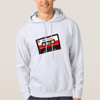 Vintage Cassette Tape Screwball Graphics Hoodie