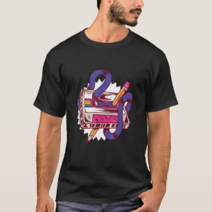 Vintage Cassette Tapes Collection 80's 90's Music T-Shirt