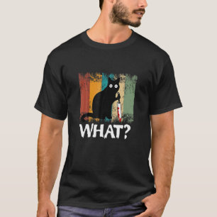 Vintage Cat    Black Cat Ee For Women Men T-Shirt