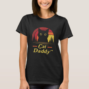 Vintage Cat Daddy   Cat Daddy Father s Day Mens T-Shirt