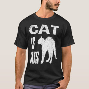 Vintage Cat Is Sus 1 T-Shirt