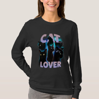 Vintage Cat Lover Bootleg 90s Hip Hop Rapper Men a T-Shirt