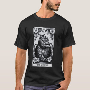 Vintage Cat Lovers Tarot Card Kitten Tarot Card Th T-Shirt