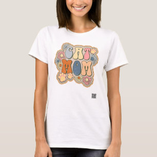 Vintage Cat Mum T-Shirt